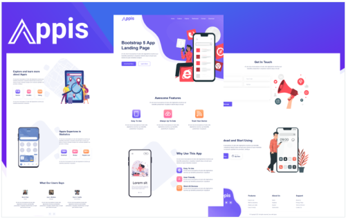 Appis - Bootstrap 5 App Landing Page Template