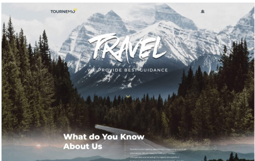 Tournemo - Travel Elementor WordPress Landing Page Template