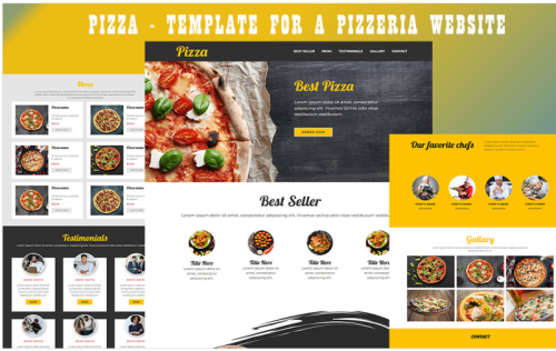 Pizza - Template for a Pizzeria Website