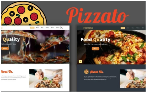 Pizzato - Pizza Restaurant Landing Page Template