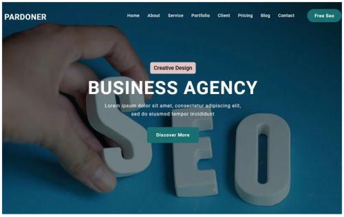 Pardoner - Seo Digital Agency Landing Page Theme