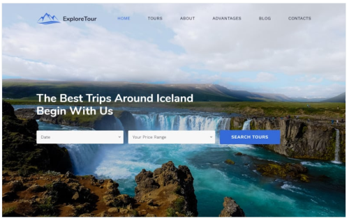 Explore Tour - Travel Agency Modern HTML Landing Page Template