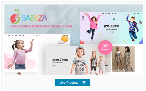 Babyza - Kids Fashion Responsive Shopify Theme