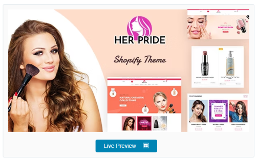 HerPride - SkinCare Shopify Store Theme
