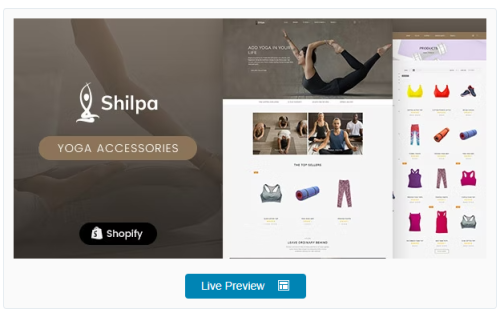 Shilpa - Yoga Store & Fitness Shopify