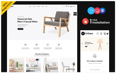 Urban – Interior and Furniture Multipurpose OpenCart Store