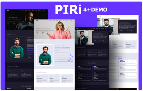 PIRI - Personal Portfolio HTML5 Template