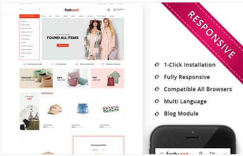 Fashiont - The Responsive Fashion Store OpenCart Template