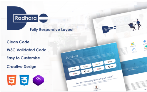 Radhara - Business Design Company HTML Responsive Template