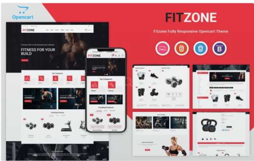 Fitzone - Responsive OpenCart Template