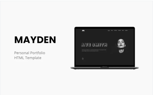 Mayden - Premium Personal Portfolio Template