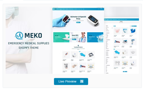 Meko - Medical Store Shopify Theme