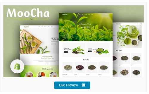 Moocha - Tea Shop & Organic Store Responsive Shopify Theme