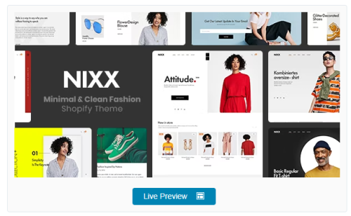 NIXX – Minimal & Clean Fashion Shopify Theme
