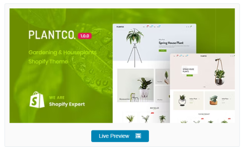 PLANTCO - Gardening & Houseplants Shopify Theme