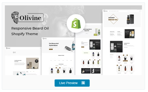 Olivine - Responsive Beard Oil Shopify Theme