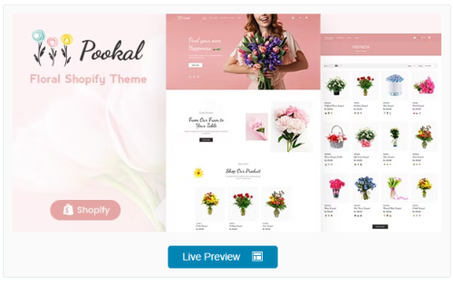 Pookal - Flower Shop & Florist Shopify Theme