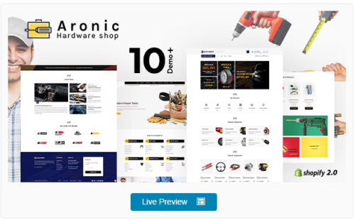 Aronic | Hardware Store, Handyman Shopify Theme