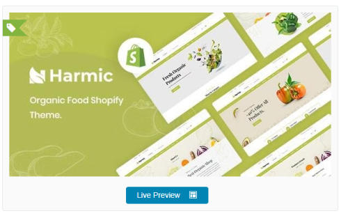 Harmic – Organic Food Store Shopify Theme