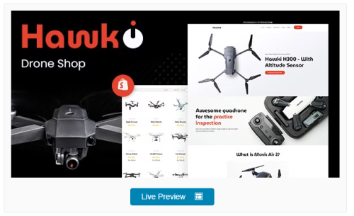 Hawki - Single Product Shopify