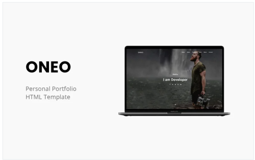 Oneo - Premium Personal Portfolio Template