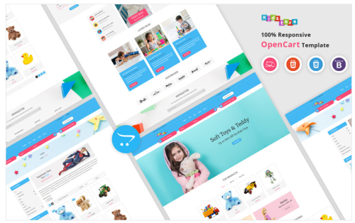 Kids - Responsive OpenCart Template