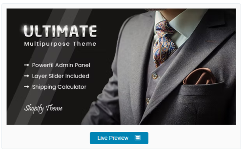 Ultimate - Multipurpose Shopify Theme