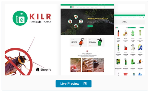 Kilr - Pest Control Shopify Theme