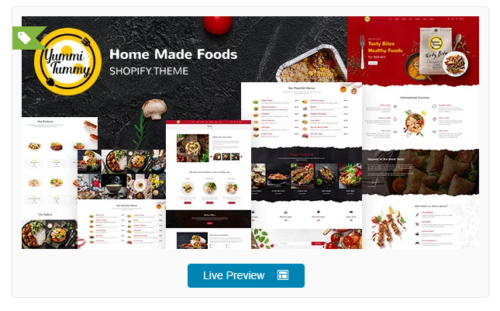 Yummi - Food Delivery Shopify Theme