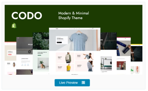 Codo - Modern & Minimal Shopify Theme