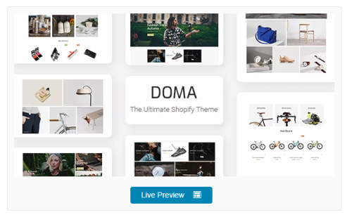 Doma - Ultimate Multi Language Shopify Theme Section Ready