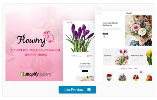 Flowmj - Florist Boutique & Decoration Store Shopify Theme