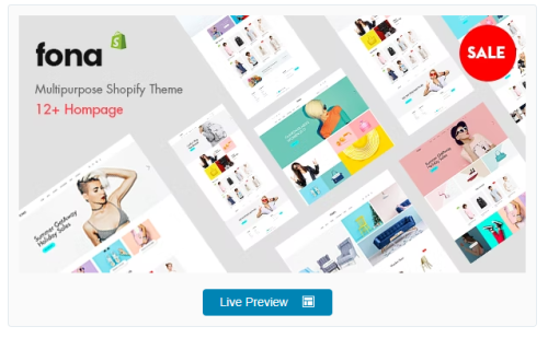 Fona - Premium Multipurpose Shopify Theme