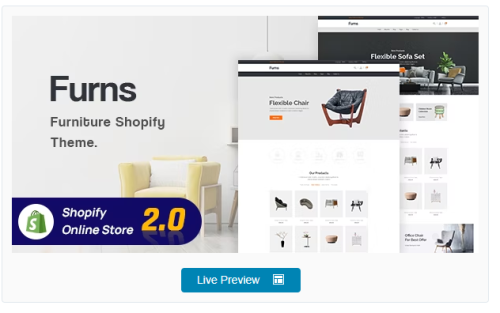 Furns - Simple Furniture Shopify Theme