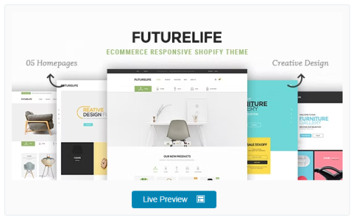 Futurelife | eCommerce Responsive Shopify Theme