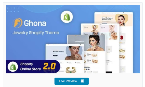 Ghona – Jewelry Shopify Theme