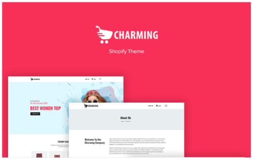 Charming - Fashion eCommerce Shopify Theme