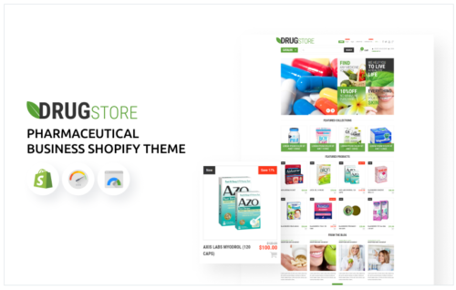 Pharmaceutical Business eCommerce Shopify Theme