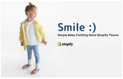 Smile - Simple Baby Clothing Store Shopify Theme