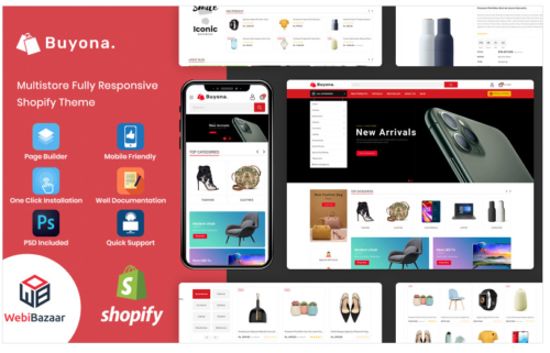Buyona - Multipurpose E-commerce Template Shopify Theme