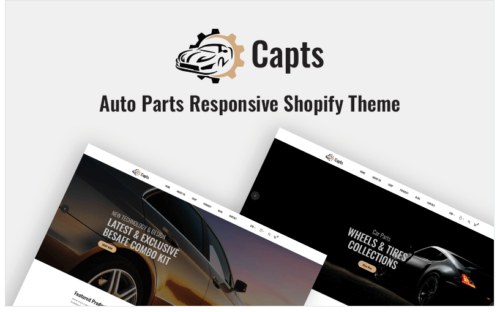Capts - Auto Parts Responsive Shopify Theme