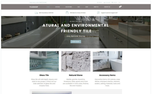 Tileshop - Interior & Furniture Clean Shopify Theme