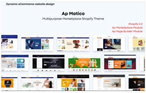 TM Matico - Multipurpose Marketplace Shopify Theme