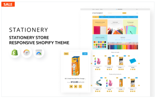 Stationery - Stationery Store Responsive Shopify Theme