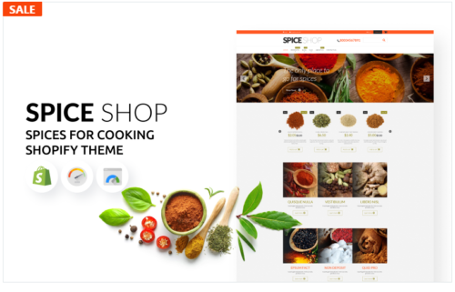 Spices for Cooking eCommerce Shopify Theme