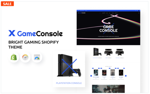 Game Console - Bright Gaming Shopify Theme