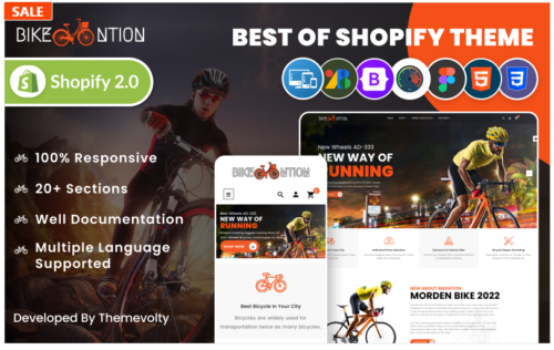 Bicycle Mega Sports, Bicycle, Bikes, Rental Shopify 2.0 Responsive Template
