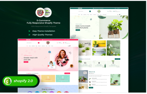 Furbabies - Multipurpose Premium Pets and Plants Shopify 2.0 Theme