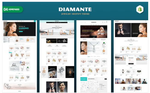 Diamante - Jewelry & Accessories Shopify Theme