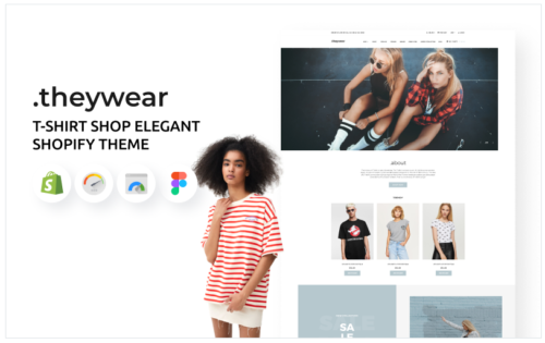 Theywear - T-shirt Shop Elegant Shopify Theme